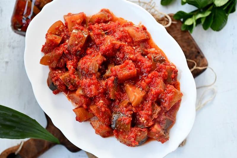 Soslu Patlıcan