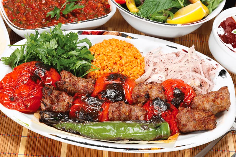 Domatesli Kebap