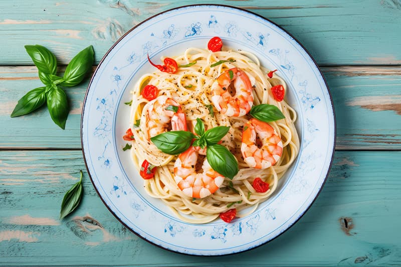 Karidesli Spagetti