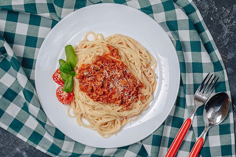 Spagetti Napoliten